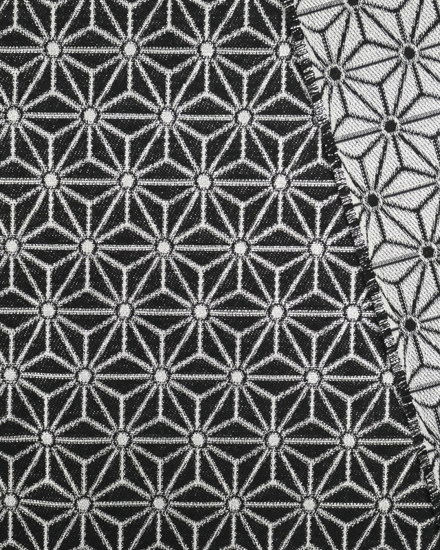 Tissu Jacquard Geofle bronze idéal pour votre déco et sacs - Mercerine