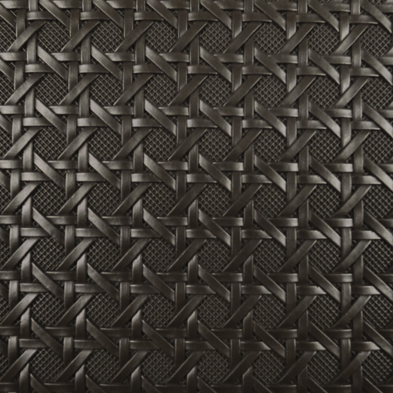 Simili cuir Troquet noir reglisse - 10cm -  Mercerine