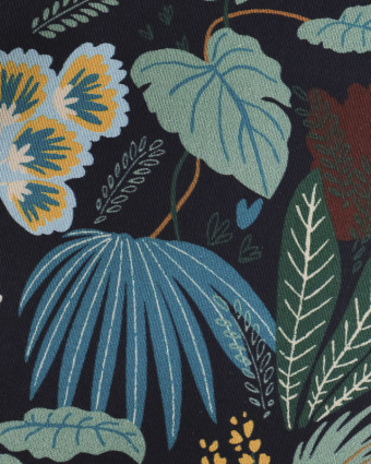 Tissu garden Nuit vibrant parfait pour votre déco !  Mercerine