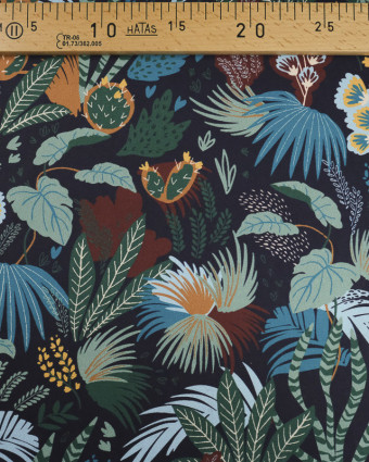 Tissu garden Nuit vibrant parfait pour votre déco !  Mercerine