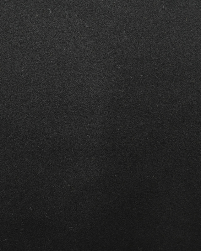 Tissu Lainage : noir - Mercerine
