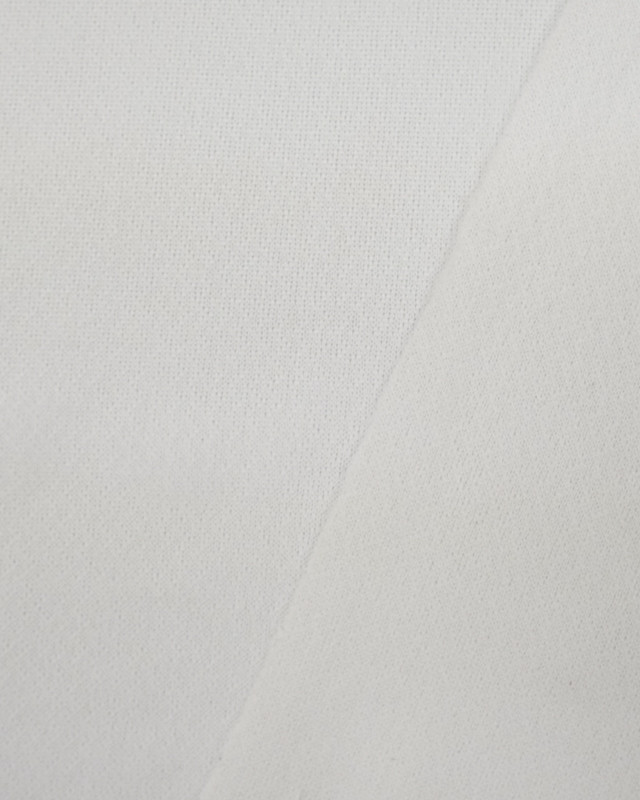 Entoilage thermocollant : maille stretch blanc pour jersey - Mercerine