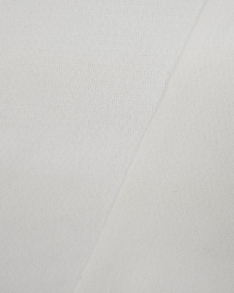 Entoilage thermocollant : maille stretch blanc pour jersey - Mercerine