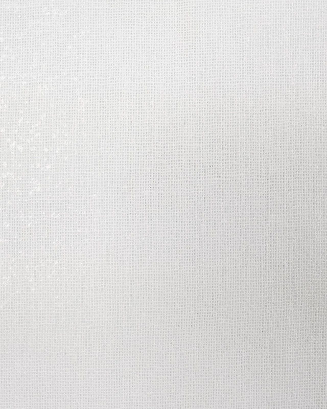 Entoilage thermocollant Oeko-Tex : tissé coton blanc 102gr - Mercerine
