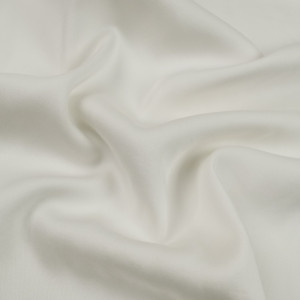 Tissu Lyocell blanc Effet...