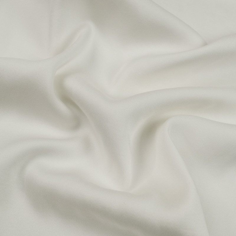 Lyocell Effet Lave Blanc - 10cm