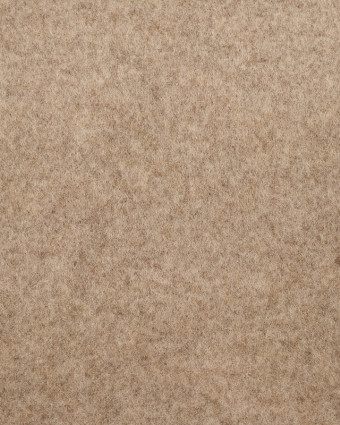 Tissu Jersey polaire stretch beige ultra doux - Mercerine
