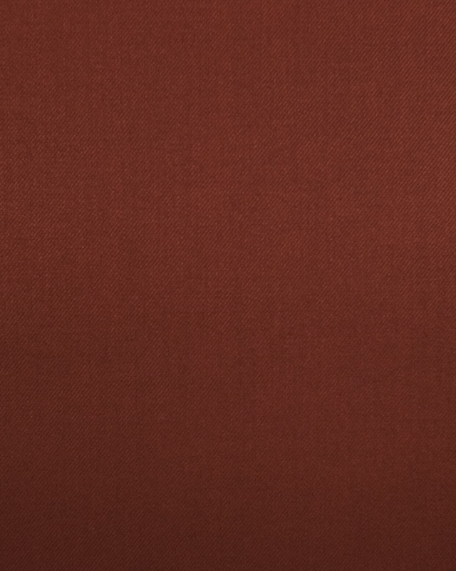 Tissu Sergé Terracotta Alex - Mercerine