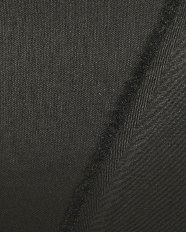 Tissu noir - Tissu pour jupe et pantalon - Mercerine