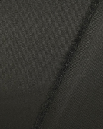 Tissu noir - Tissu pour jupe et pantalon - Mercerine