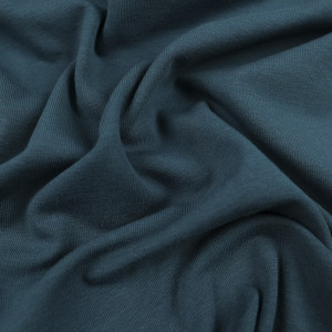 Jersey bio bleu pétrole - 10cm