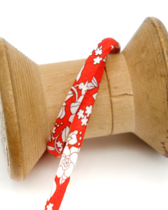  Cordon Liberty Summer C Rouge   -  Mercerine