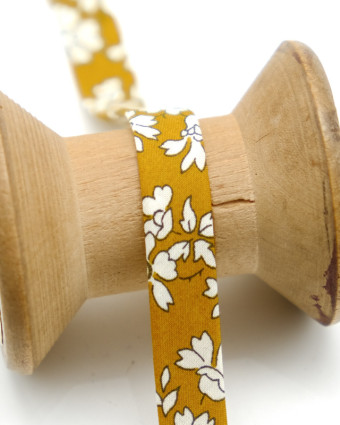 Biais Liberty Capel G jaune  - Mercerine