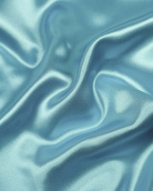 Doublure bleu Turquoise Satin - par 10cm