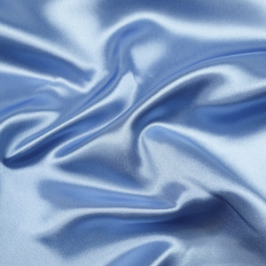 Doublure bleu Satin - par 10cm