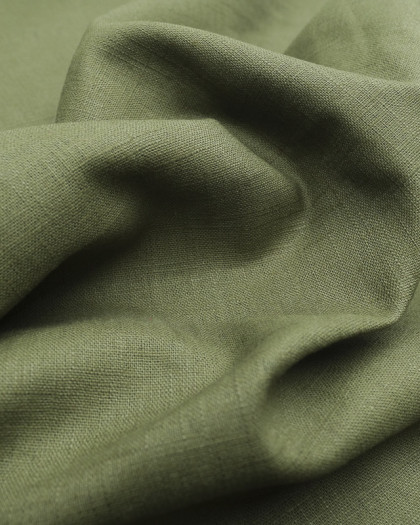 Ramie vert kaki - 10cm