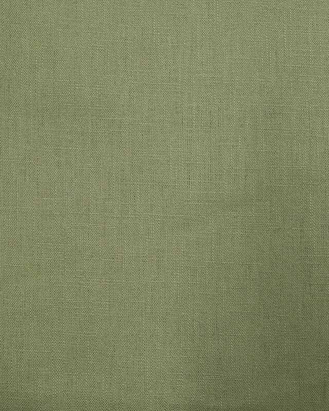 Lin Coton vert kaki - 10cm  - Mercerine