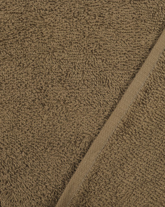Tissu éponge Hotel au mètre épais marron  - Mercerine
