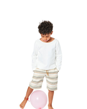 Patron enfant Pantalon / short et pull / T shirt - Burda 9261
