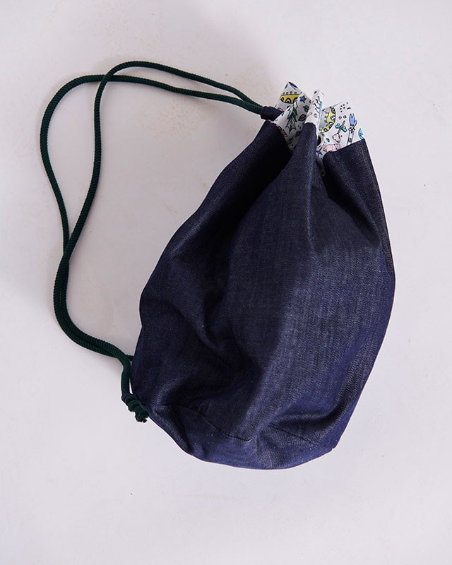 Patron de couture Cornet d'écolier / trousse / sac de sport : Burda 9256 - Mercerine