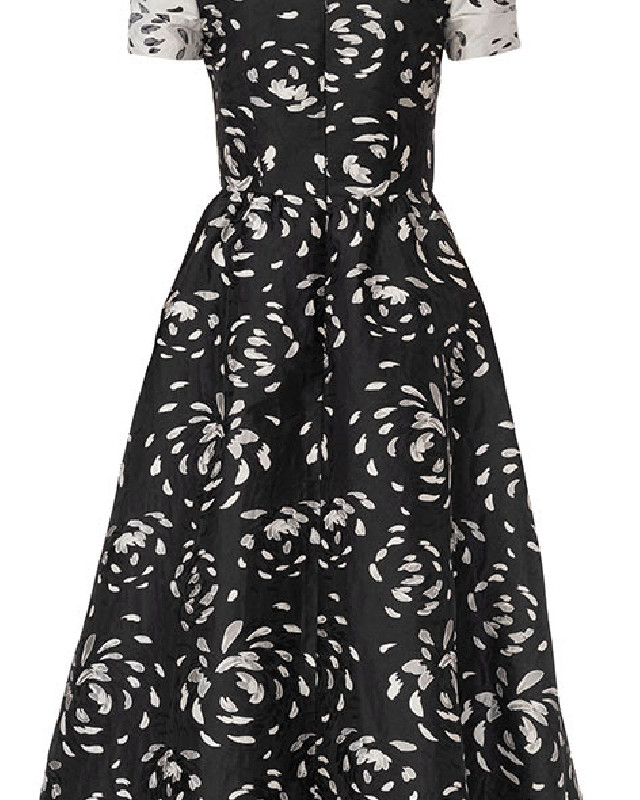 Patron de couture Robe longue haut croisé : Burda 6042 - Mercerine