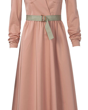 Patron de couture Robe longue haut croisé : Burda 6042 - Mercerine