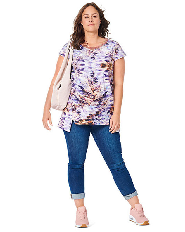 Patron de couture femme Blouse avec empiècement : Burda 6037 - Mercerine