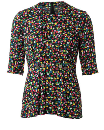 Patron femme Robe / blouse avec plis sous poitrine - Burda 6033