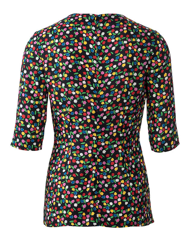 Patron de couture Robe / blouse avec plis sous poitrine : Burda 6033 - Mercerine