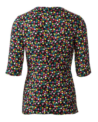 Patron de couture Robe / blouse avec plis sous poitrine : Burda 6033 - Mercerine