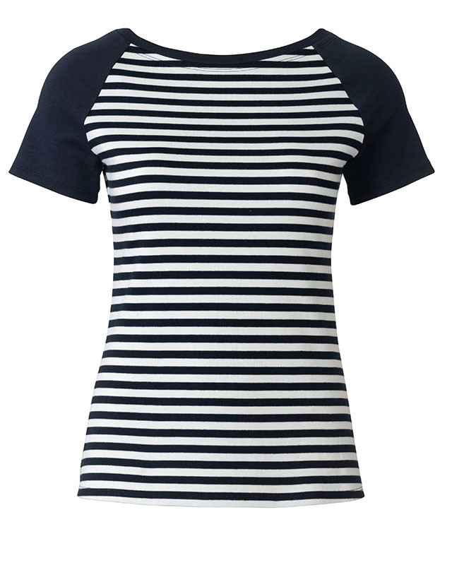 Patron de couture femme T-shirt manches raglans Burda 6028 - Mercerine