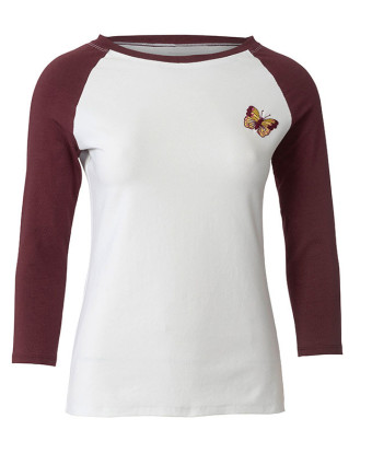 Patron femme T-shirt manches raglans - Burda 6028