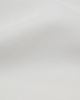 Tissu crepe de Coton blanc - Mercerine