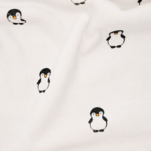Tissu pyjama pilou Pingouin...