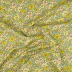 Tissu Liberty Fabrics Meadow Song B jaune