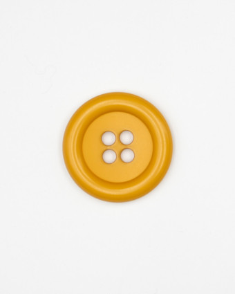 Grand Bouton manteau : moutarde bourrelet 4 trous 36mm - Mercerine