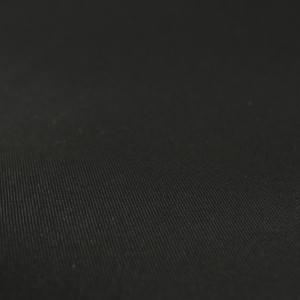 Sergé De Coton Noir - 10cm