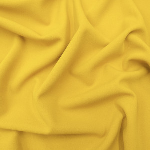 Crêpe jersey extensible jaune...
