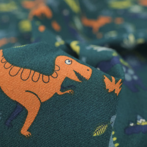 Coton imprimé dinosaures...