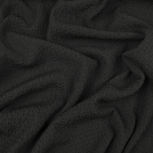 Tissu Smocké noir - 10cm