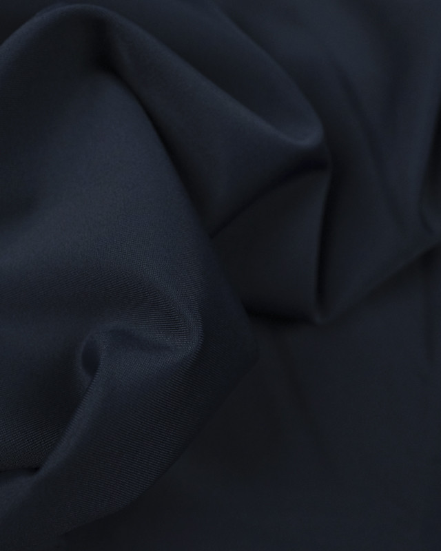 Tissu maillot de bain  uni noir - Mercerine