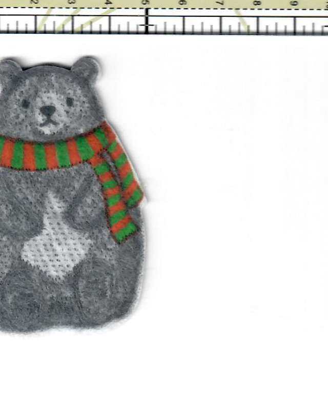 Badge thermocollant Ours chaud - Mercerine