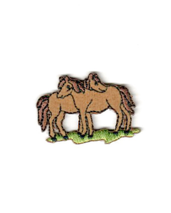 Badge thermocollant Chevaux - Mercerine