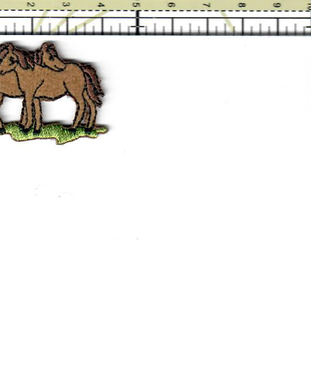 Badge thermocollant Chevaux - Mercerine