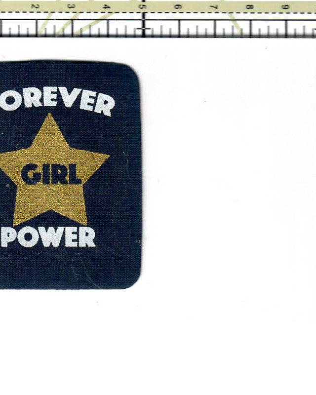 Badge thermocollant Forever Girl Power - Mercerine