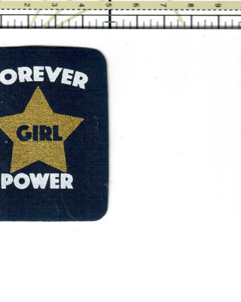 Badge thermocollant Forever Girl Power - Mercerine
