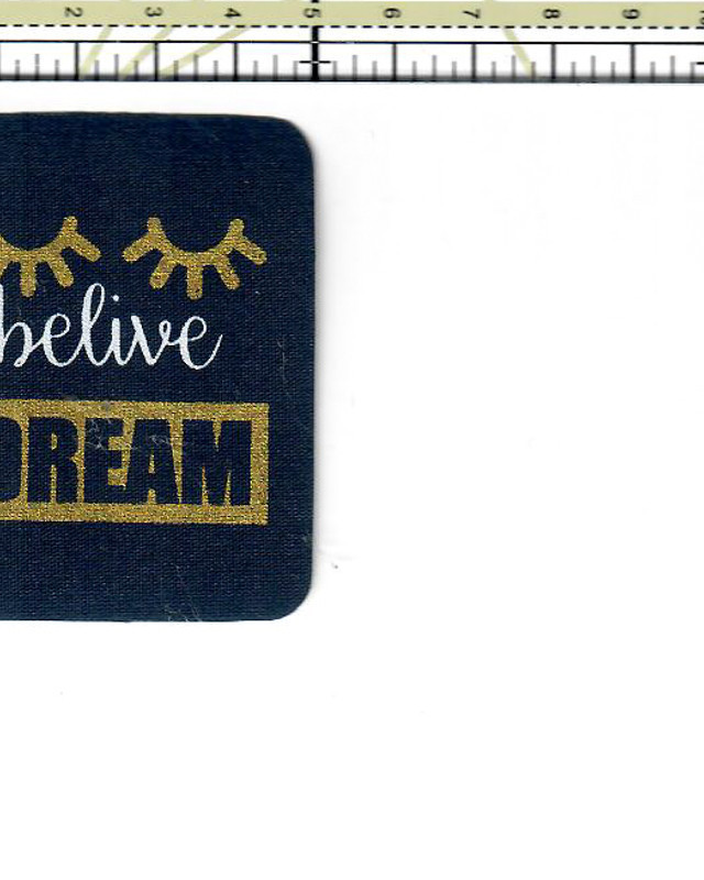 Badge thermocollant Belive Dream - Mercerine