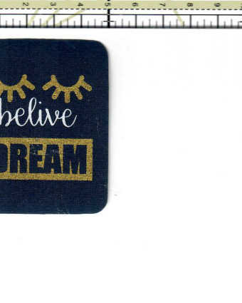 Badge thermocollant Belive Dream - Mercerine