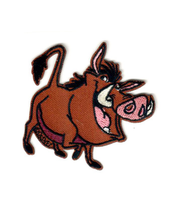 Ecusson Thermocollant Le roi lion Pumba - Mercerine