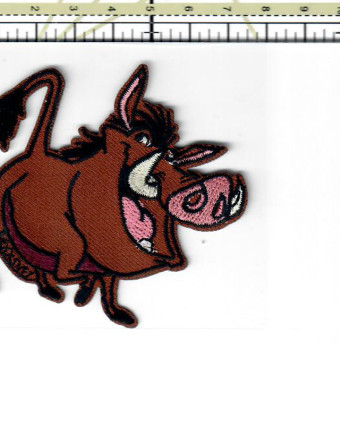 Ecusson Thermocollant Le roi lion Pumba - Mercerine